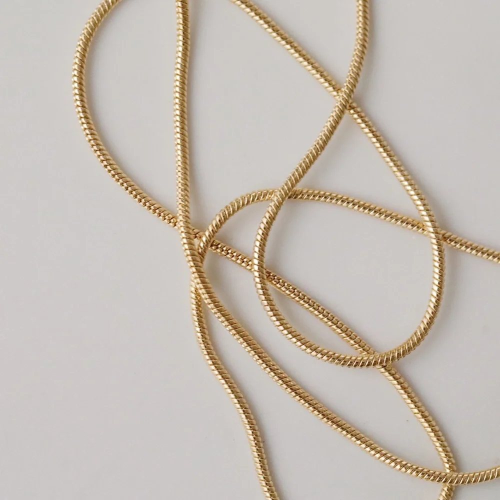 Thin Snake Chain | 18k Gold Filled - Picture 2 of 13